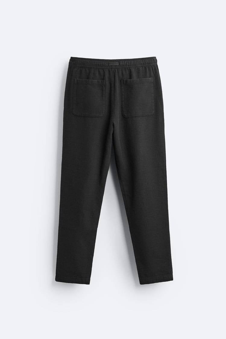 Zara linen blend pant