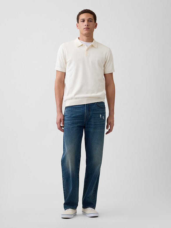 Gap Sweater Polo Shirt