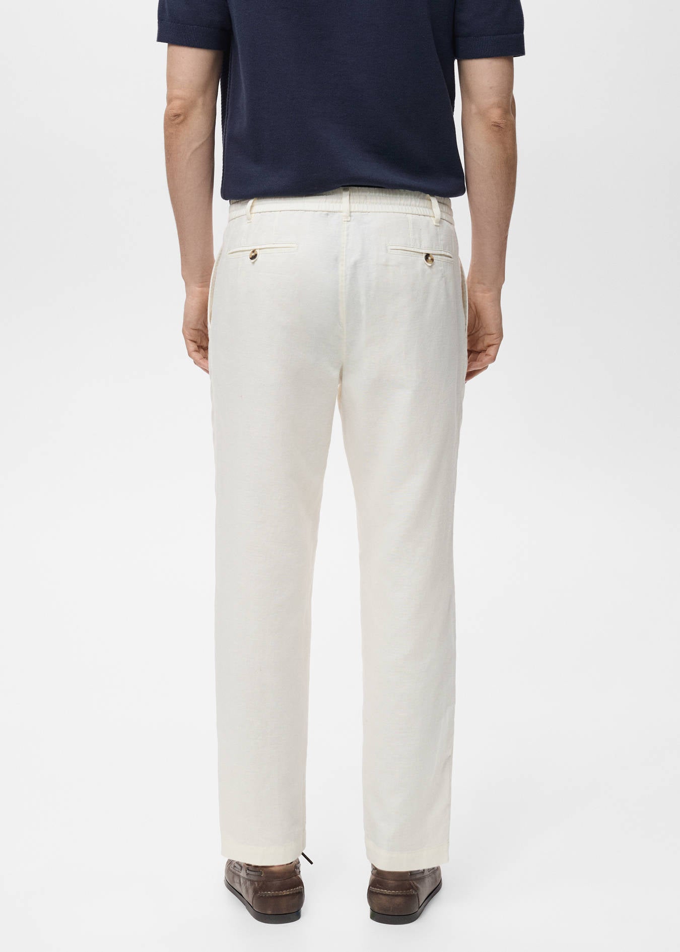 Mango SLIM-FIT PANTS WITH DRAWSTRING