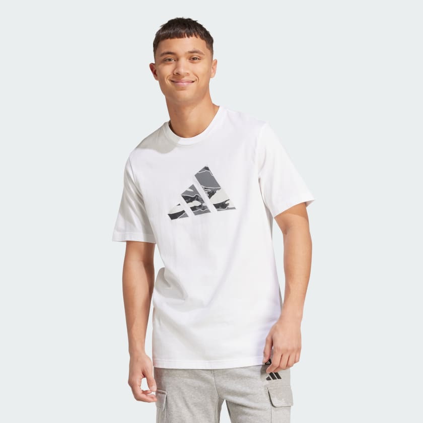 Adidas CAMO LOGO GRAPHIC TEE