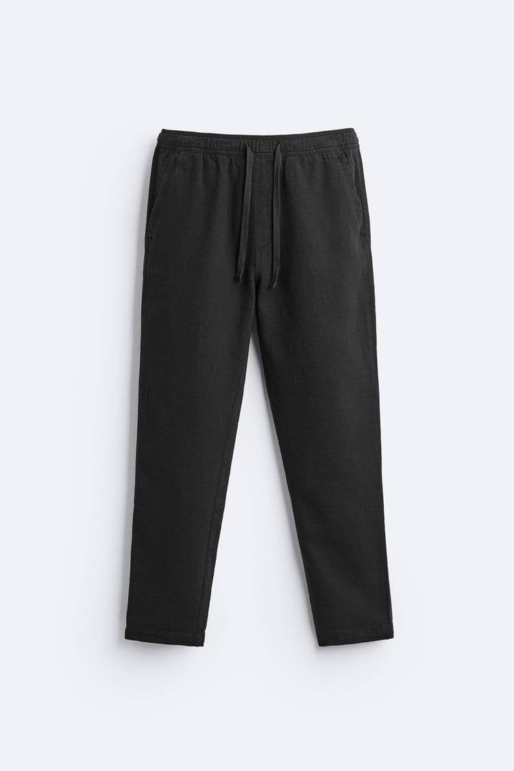 Zara linen blend pant