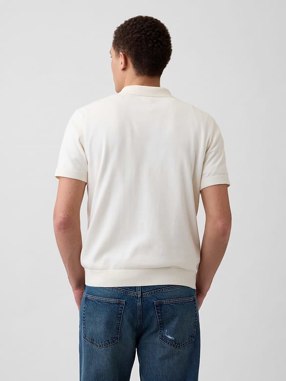 Gap Sweater Polo Shirt