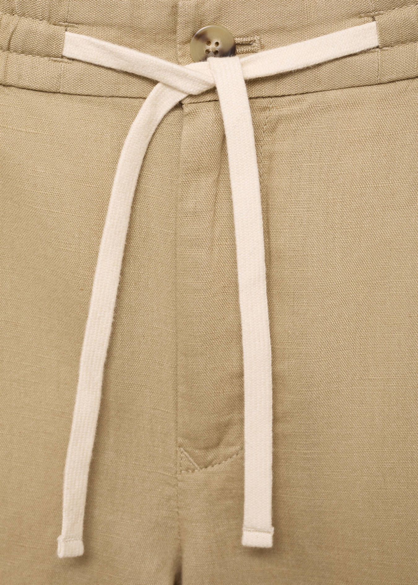 Mango SLIM-FIT PANTS WITH DRAWSTRING