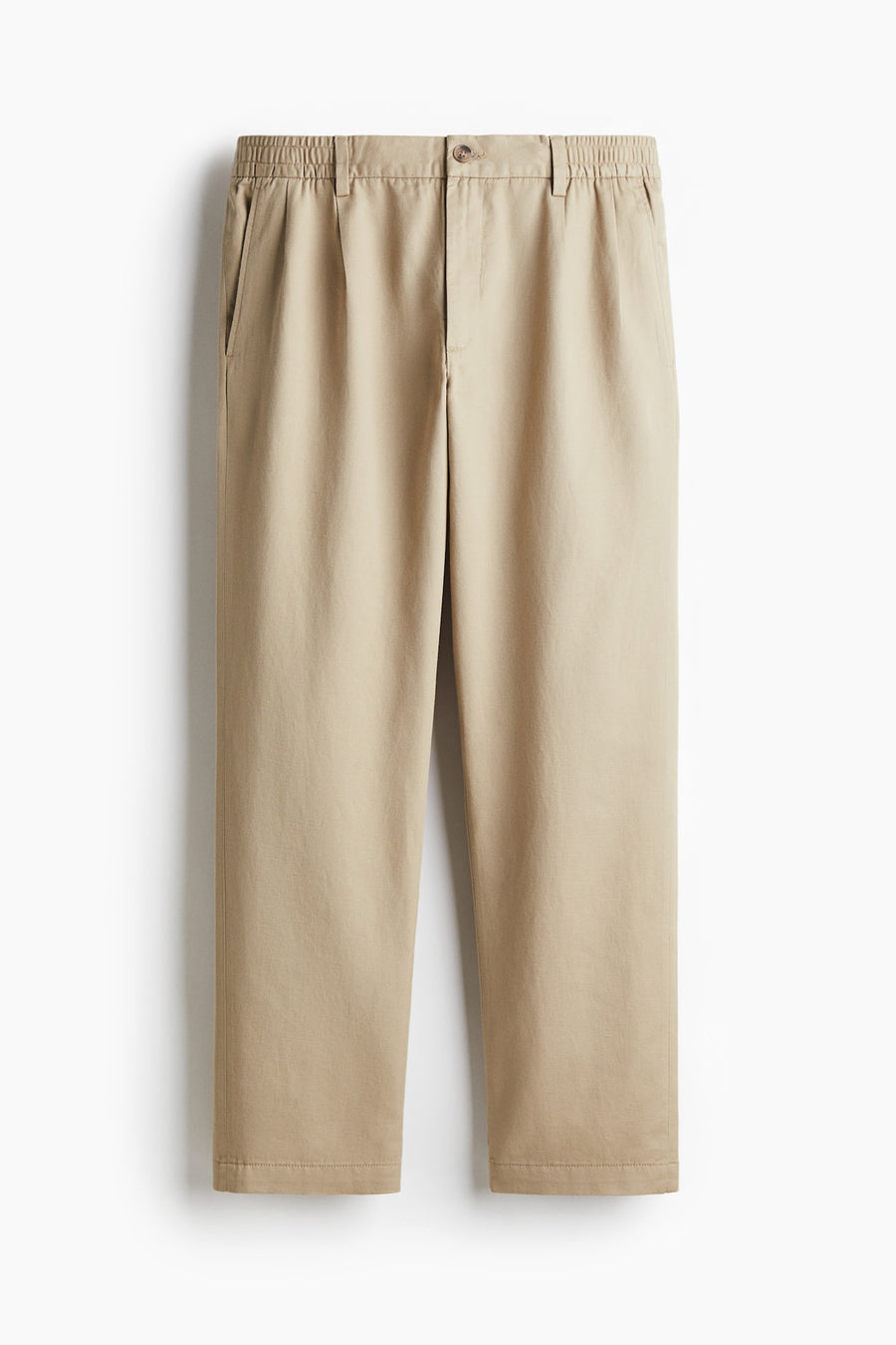 H&MREGULAR-FIT LYOCELL-BLEND PANTS